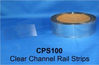CPS100 CLEAR CHANNEL RAIL STRIPS